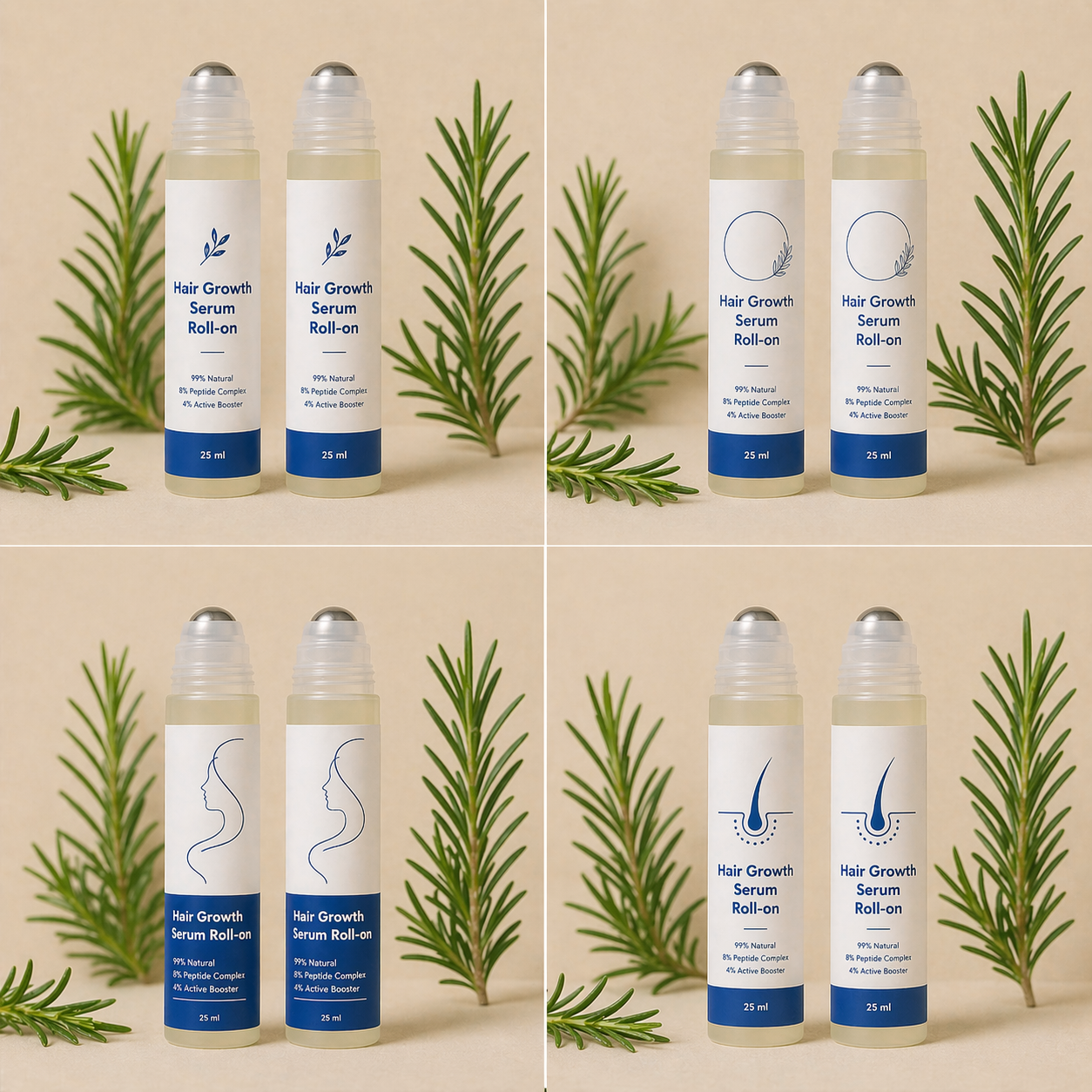 Pack 2pc Zenitol Hair Growth Serum